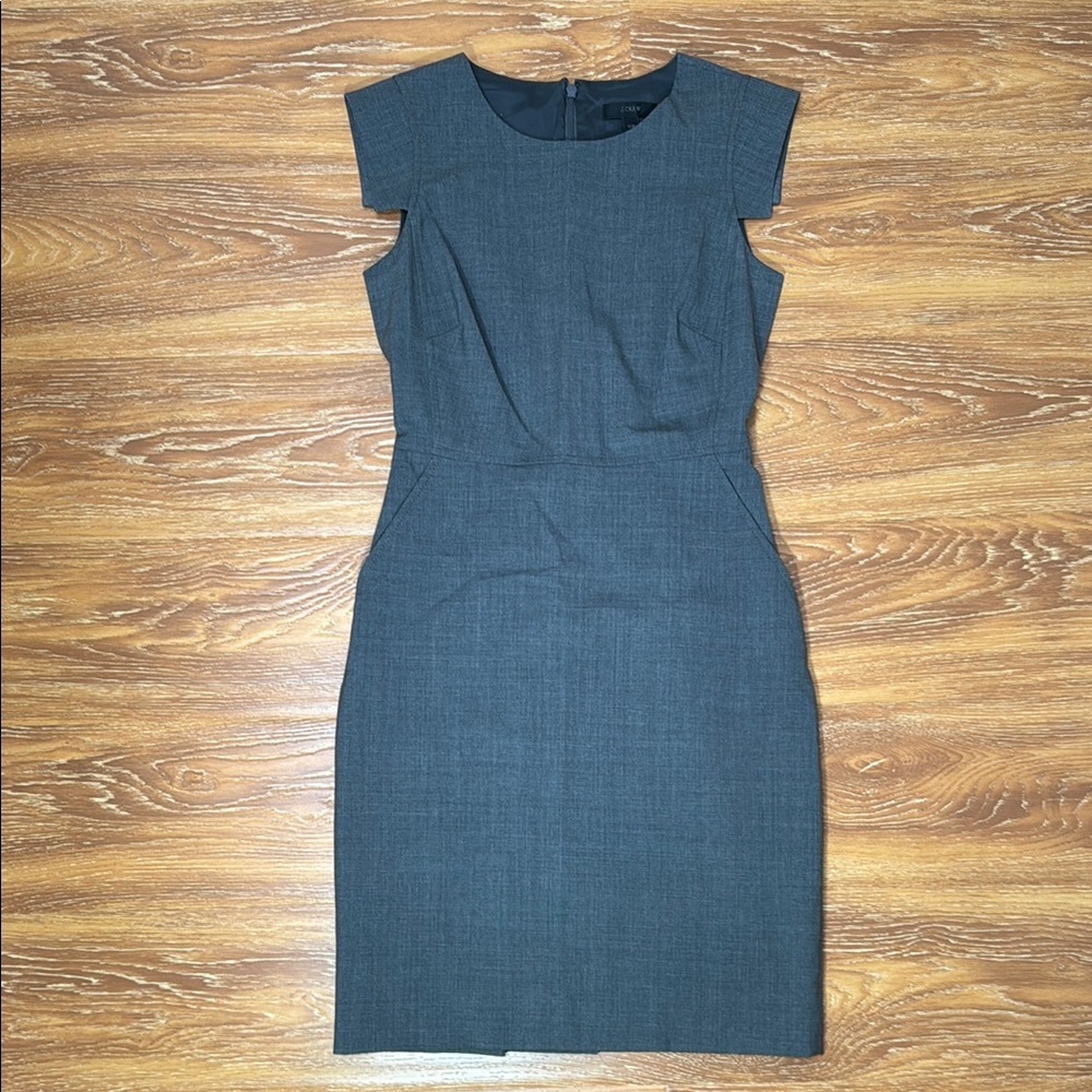 J Crew Wool Interview Dress